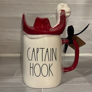 RAE DUNN CAPTAIN HOOK COFFEE MUG